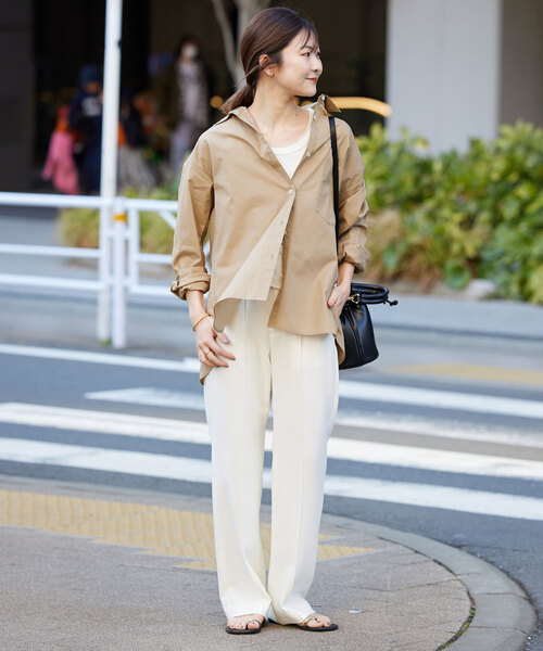 SLOBE IENA（スローブイエナ） 長袖シャツ - ブルー レディース 