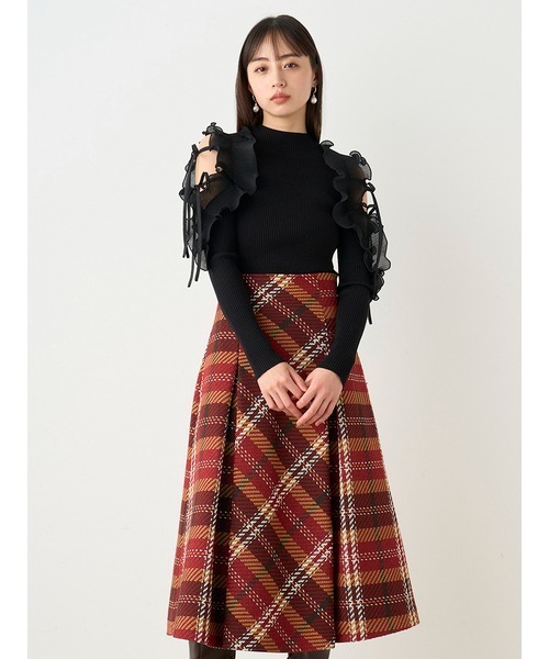 「SNIDEL」 長袖ニット ONE SIZE グレー レディース_11