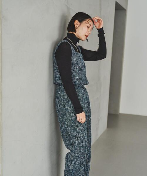 「F by ROSSO」 セットアップ 36 ブルー レディース_画像3