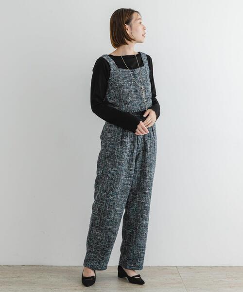 「F by ROSSO」 セットアップ 36 ブルー レディース_画像8