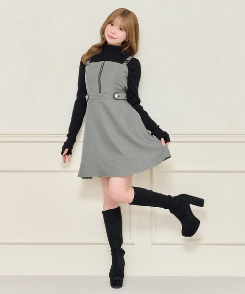 「apres jour」 キャミソールワンピース X-LARGE ボルドー レディース_画像8