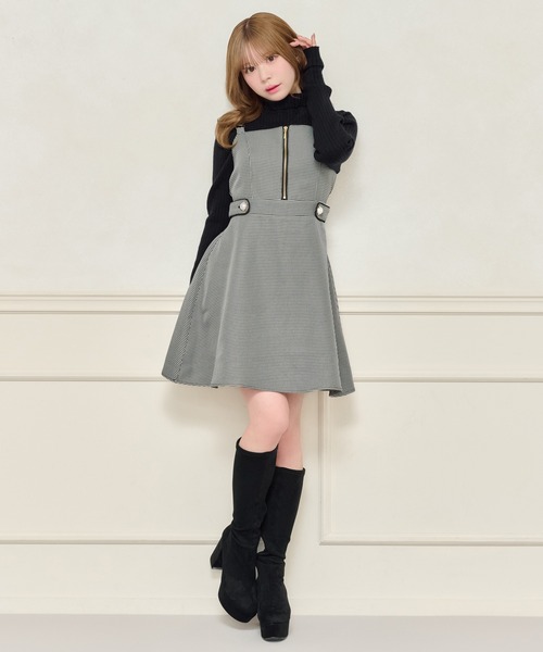 「apres jour」 キャミソールワンピース X-LARGE ボルドー レディース_画像9