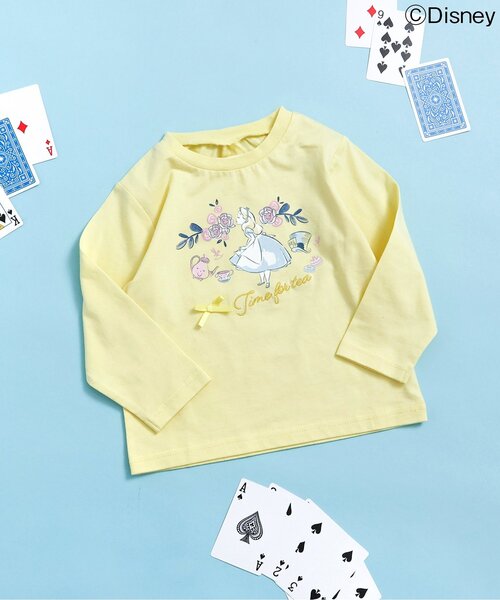 Disney（ディズニー） tシャツ ディズニーキャラクターふしぎの国の