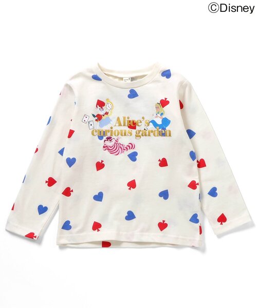 Disney（ディズニー） tシャツ ディズニーキャラクターふしぎの国の