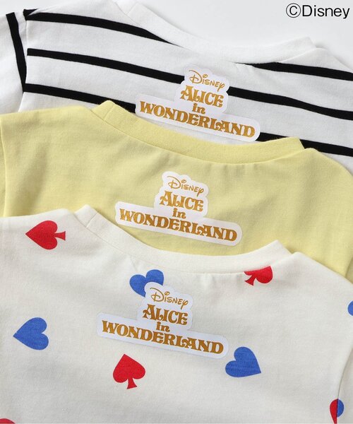 Disney（ディズニー） tシャツ ディズニーキャラクターふしぎの国の