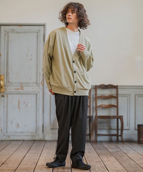 CAMBIO（カンビオ） スラックス mp14667-Classic Pinstripe Tapered