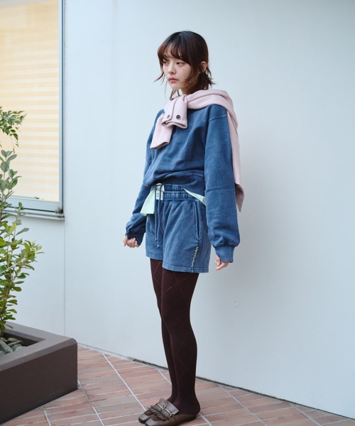 お値下げ中common gull products スウェットパンツ　ドット S common gull products. ハーフパンツ パンツ 私の名前のスウェット