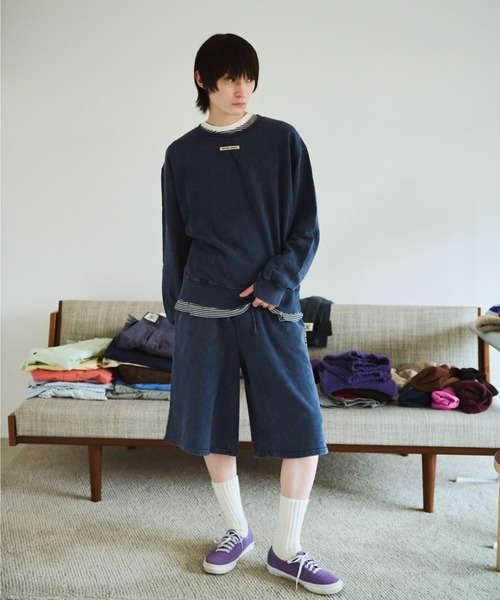お値下げ中common gull products スウェットパンツ　ドット S common gull products. ハーフパンツ パンツ 私の名前のスウェット