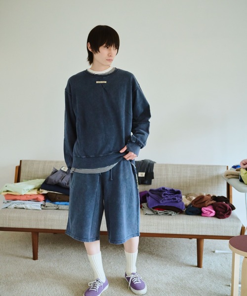 お値下げ中common gull products スウェットパンツ　ドット S common gull products. ハーフパンツ パンツ 私の名前のスウェット
