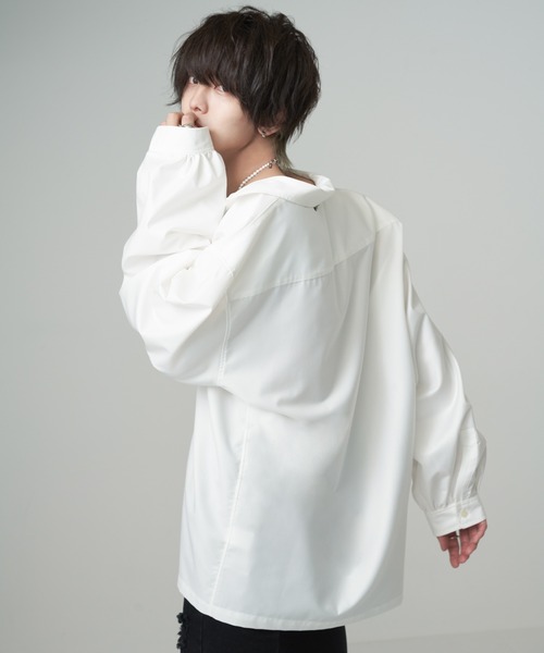 「ADRER」 長袖シャツ SMALL チョコ メンズ_画像2