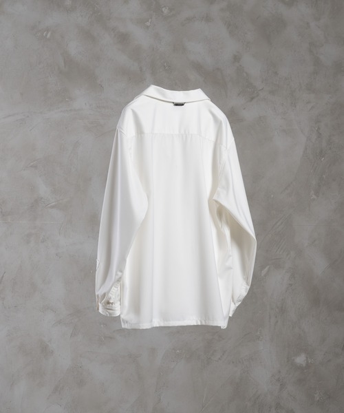 「ADRER」 長袖シャツ SMALL チョコ メンズ_画像8