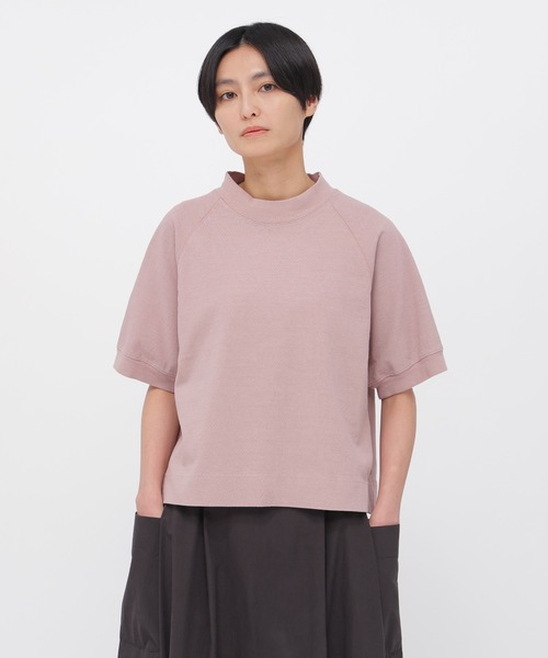 MHL.（エムエイチエル） tシャツ 半袖 DRY COTTON JERSEY レディース