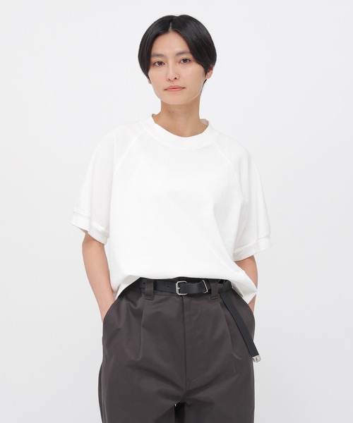 MHL.（エムエイチエル） tシャツ DRY COTTON JERSEY レディース