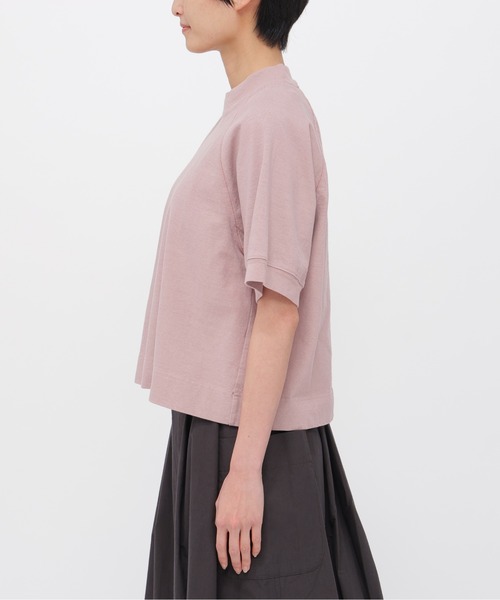 MHL.（エムエイチエル） tシャツ DRY COTTON JERSEY レディース