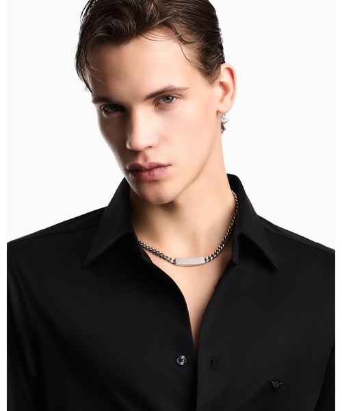 EMPORIO ARMANI ネックレス 「エンポリオ アルマーニ」 IDネックレス