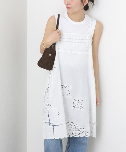 kuroJOURNAL STANDARD　relume　チュニックブラウス エンブロイダリーレースチュニックブラウス/le.coeur blanc(ルクール
