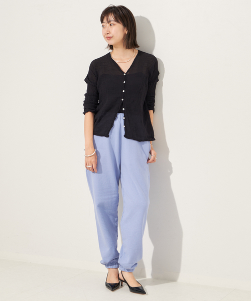 「Plage」 スウェットパンツ 38 グレー レディースの画像