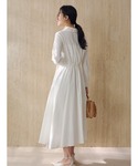 シャツワンピース カシュクールシャツワンピースの詳細画像4