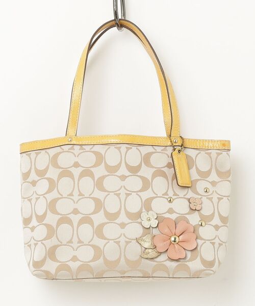 COACH（コーチ） トートバッグ - ベージュ レディース : ZOZOTOWN 
