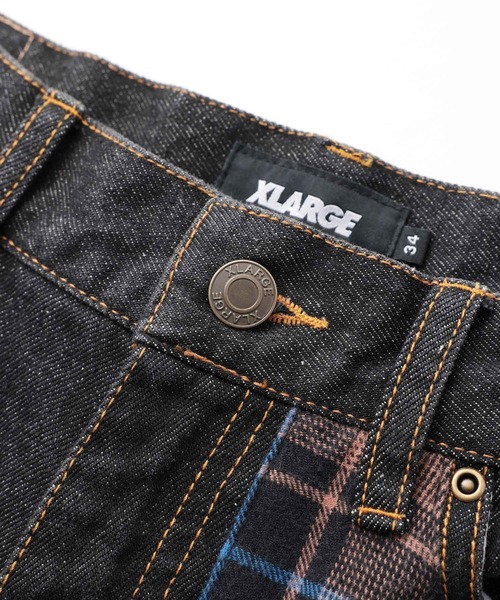 「XLARGE」 デニムパンツ 32inch ネイビー メンズの画像