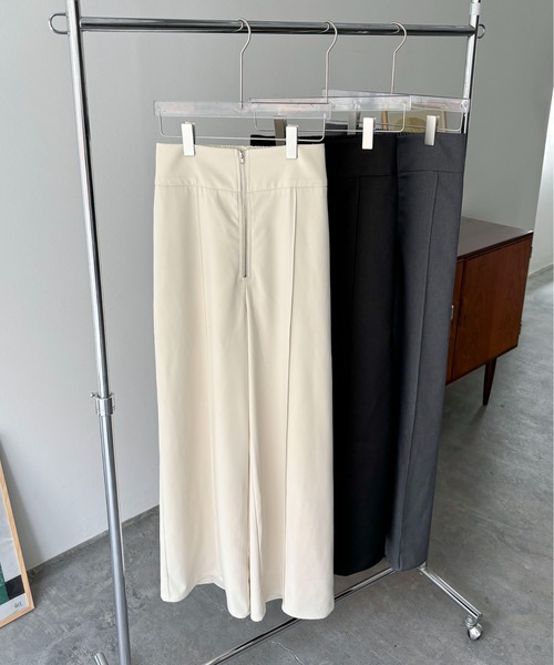 「feepur」 スラックス MEDIUM ブラック レディース_画像3