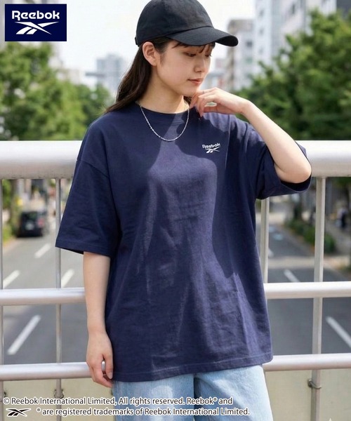 Reebok（リーボック） tシャツ UVカット 接触冷感 ワンポイント ロゴT