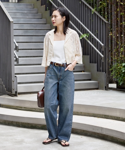 「Levi's」 デニムパンツ 25 ブルー レディースの画像