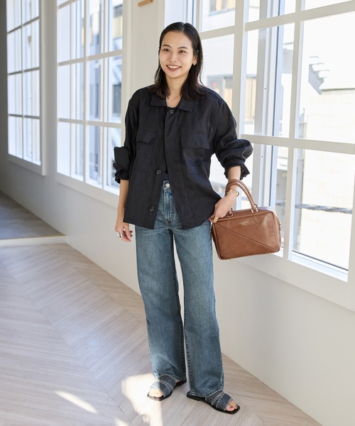 「Levi's」 デニムパンツ 25 ブルー レディースの画像