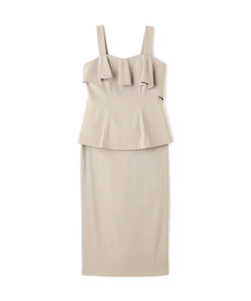 「PROPORTION BODY DRESSING」 サロペットスカート MEDIUM ブラウン レディース_画像2