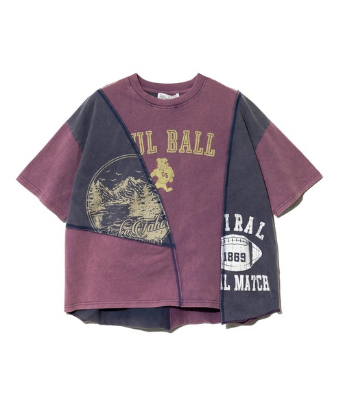 CUBE SUGAR（キューブシュガー） tシャツ 21/-天竺 パウダー加工