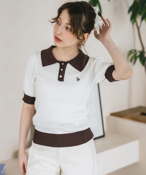 U.S. POLO ASSN.（ユーエスポロアッスン） ポロシャツ ポロ W's ワン