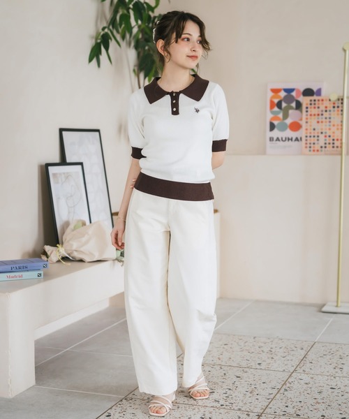 U.S. POLO ASSN.（ユーエスポロアッスン） ポロシャツ ポロ W's ワン