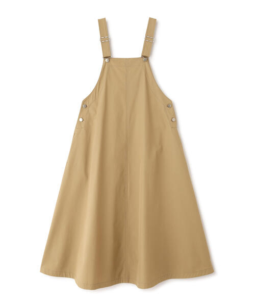 「JILL STUART」 サロペットスカート 4 ベージュ レディース_画像2