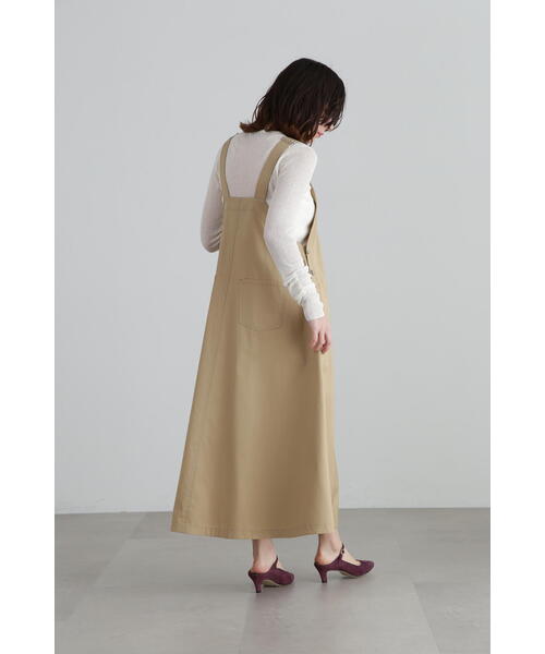 「JILL STUART」 サロペットスカート 4 ベージュ レディース_画像5