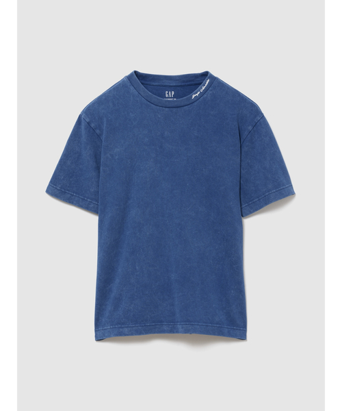tシャツ ヘビーウェイト GAPロゴ リラックスフィット クロップドTシャツ メンズ レディースの画像