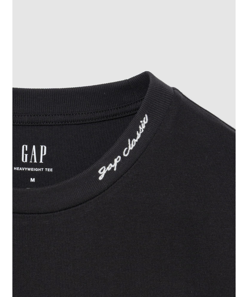tシャツ ヘビーウェイト GAPロゴ リラックスフィット クロップドTシャツ メンズ レディースの画像