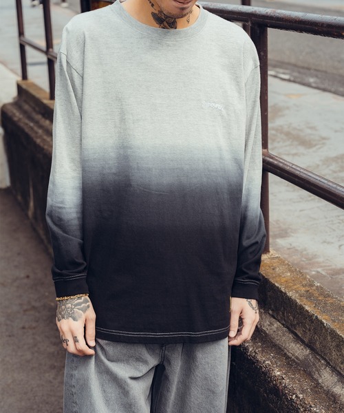 「Subciety」 長袖Tシャツ LARGE ブラック メンズ_画像7