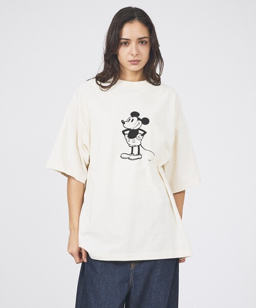 DISCUS tシャツ 「DISCUS ATHLETIC / ディスカス」Disney ミッキー