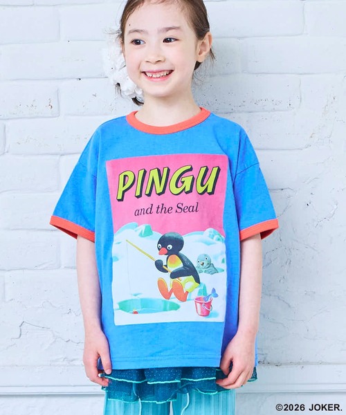 MARKEY'S（マーキーズ） tシャツ 「Pingu/ピングー」別注プリント半袖