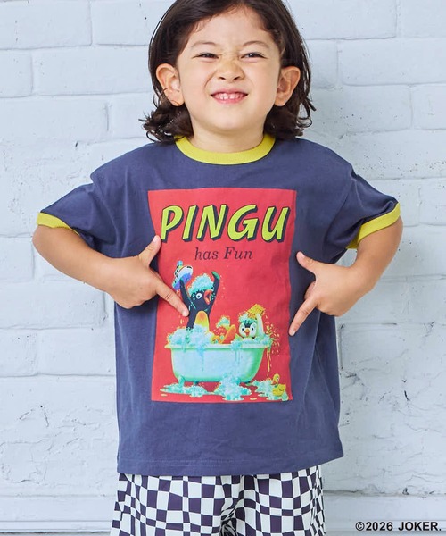 MARKEY'S（マーキーズ） tシャツ 「Pingu/ピングー」別注プリント半袖