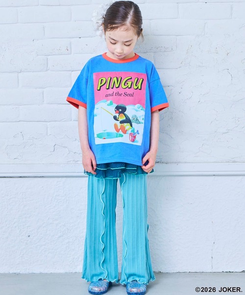 MARKEY'S（マーキーズ） tシャツ 「Pingu/ピングー」別注プリント半袖
