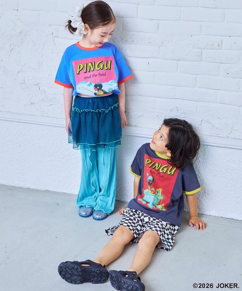 MARKEY'S（マーキーズ） tシャツ 「Pingu/ピングー」別注プリント半袖