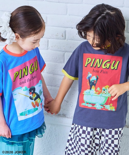 MARKEY'S（マーキーズ） tシャツ 「Pingu/ピングー」別注プリント半袖