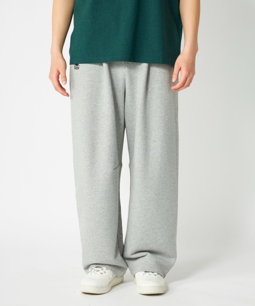 Kappa（カッパ） ワイドパンツ スウェットパンツ ジャージ カーヴィー