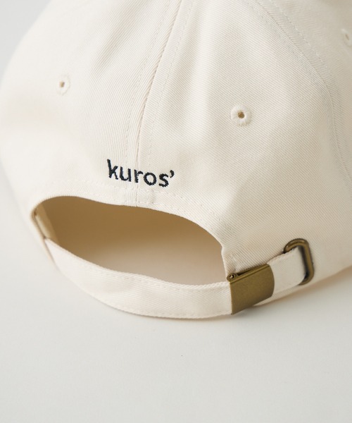 kuros'（クロス） キャップ 帽子 「kuros'オリジナル」タスマル刺繍