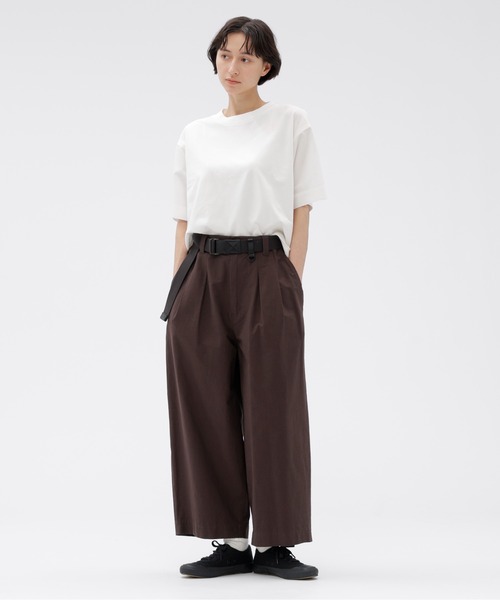 MHL.（エムエイチエル） ワイドパンツ パンツ LIGHTWEIGHT COTTON