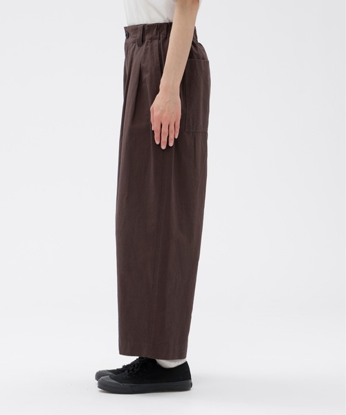 MHL.（エムエイチエル） ワイドパンツ パンツ LIGHTWEIGHT COTTON