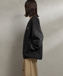 「DANTON」 長袖ブラウス 42 グレイッ...の詳細画像2