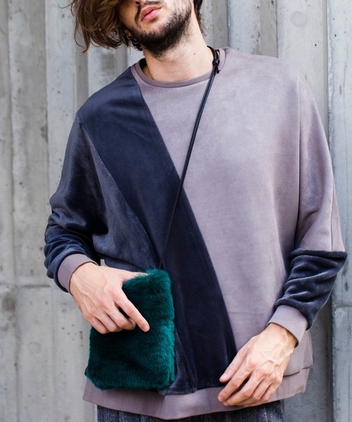 「NO ID.」 ショルダーバッグ ONE SIZE ブラウン メンズ_画像3