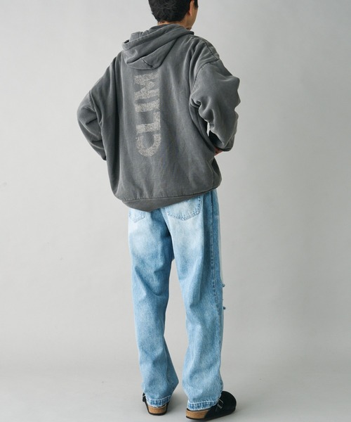 「Franklin Climbing」 デニムパンツ MEDIUM サックスブルー メンズ_画像7